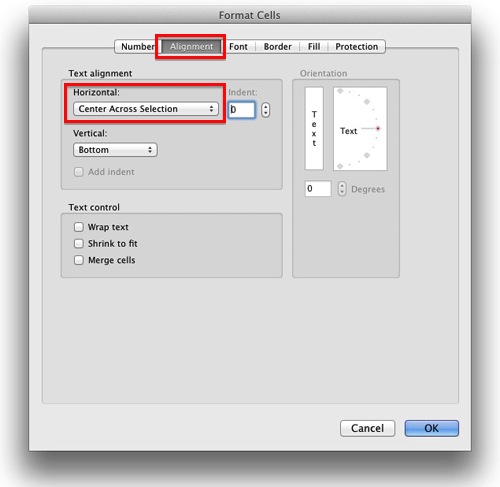 how do you do a return within an excel cell in excel 2011 for mac